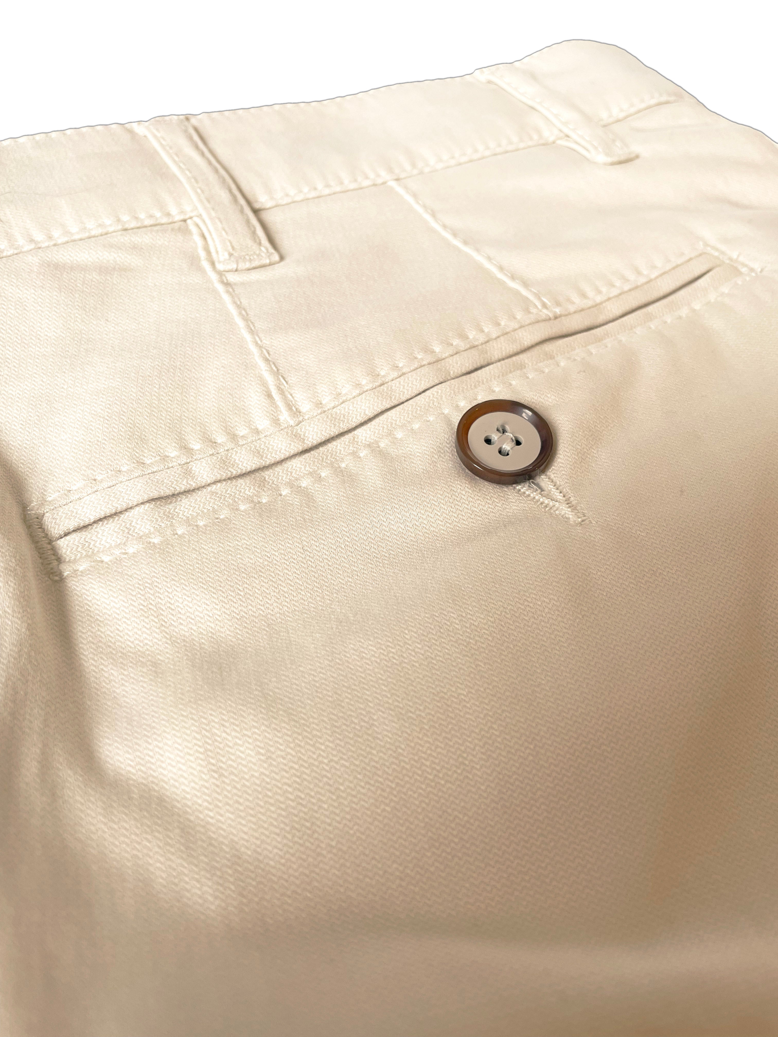 Bruhl Parma B Supersoft Lightweight Chinos - Cream