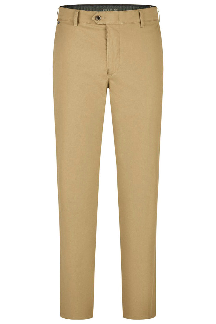 Bruhl Parma B Supersoft Lightweight Chinos - Sand