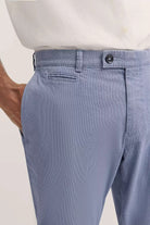 Bugatti Flexcity Regular Fit Casual Chinos - Mid Blue