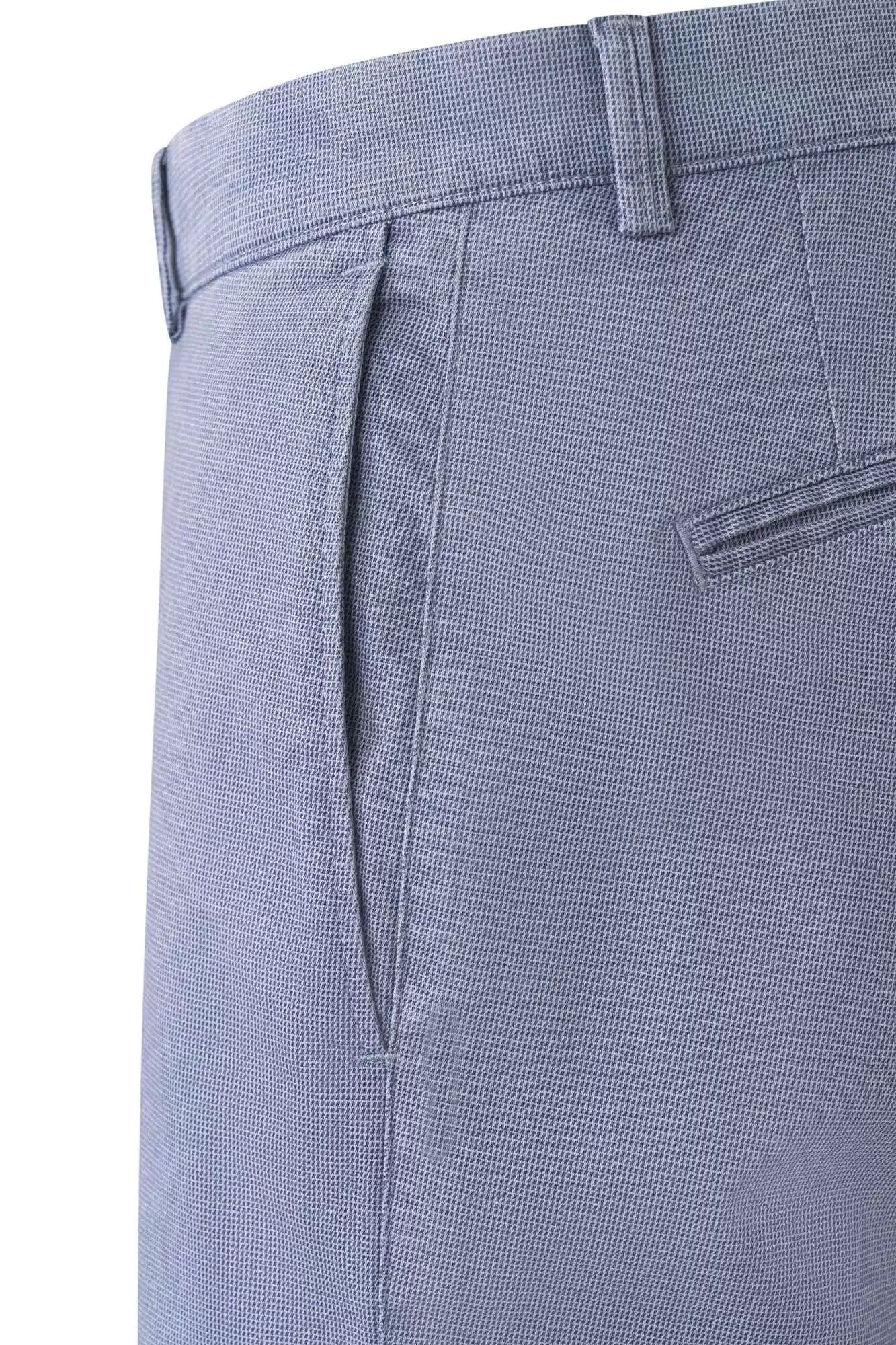 Bugatti Flexcity Regular Fit Casual Chinos - Mid Blue