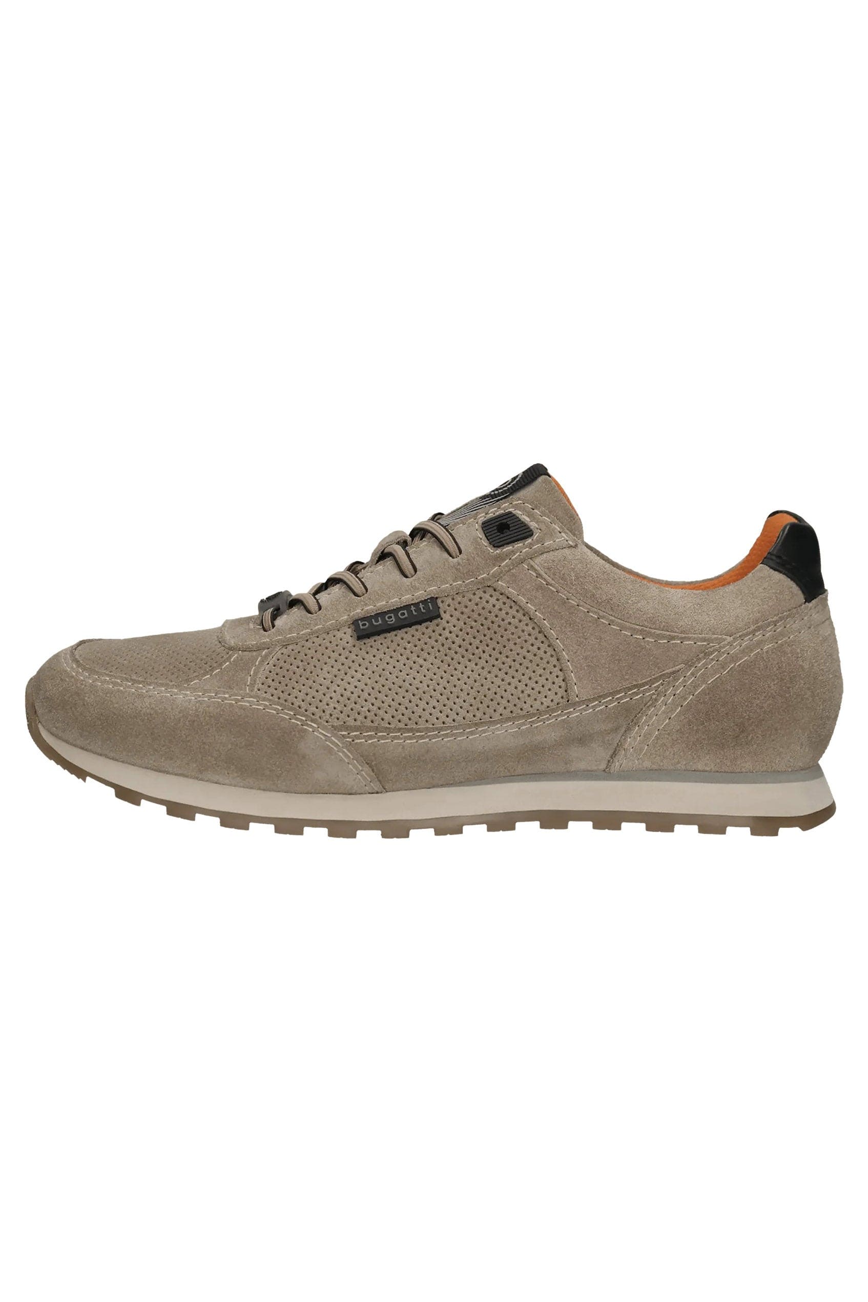 Bugatti Ivar Suede Leather Trainers - Beige