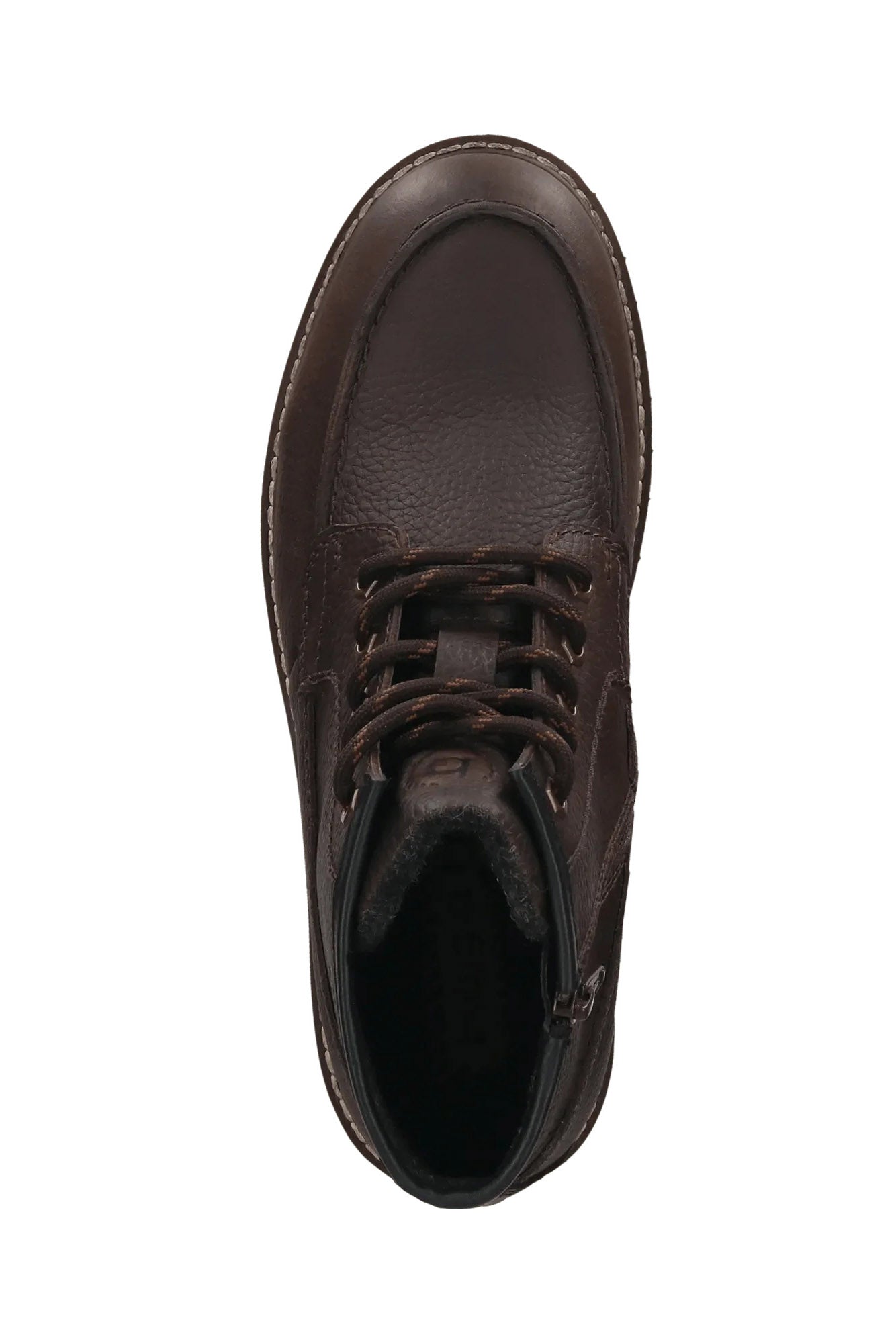 Bugatti Leather Lace-up Boots - Dark Brown