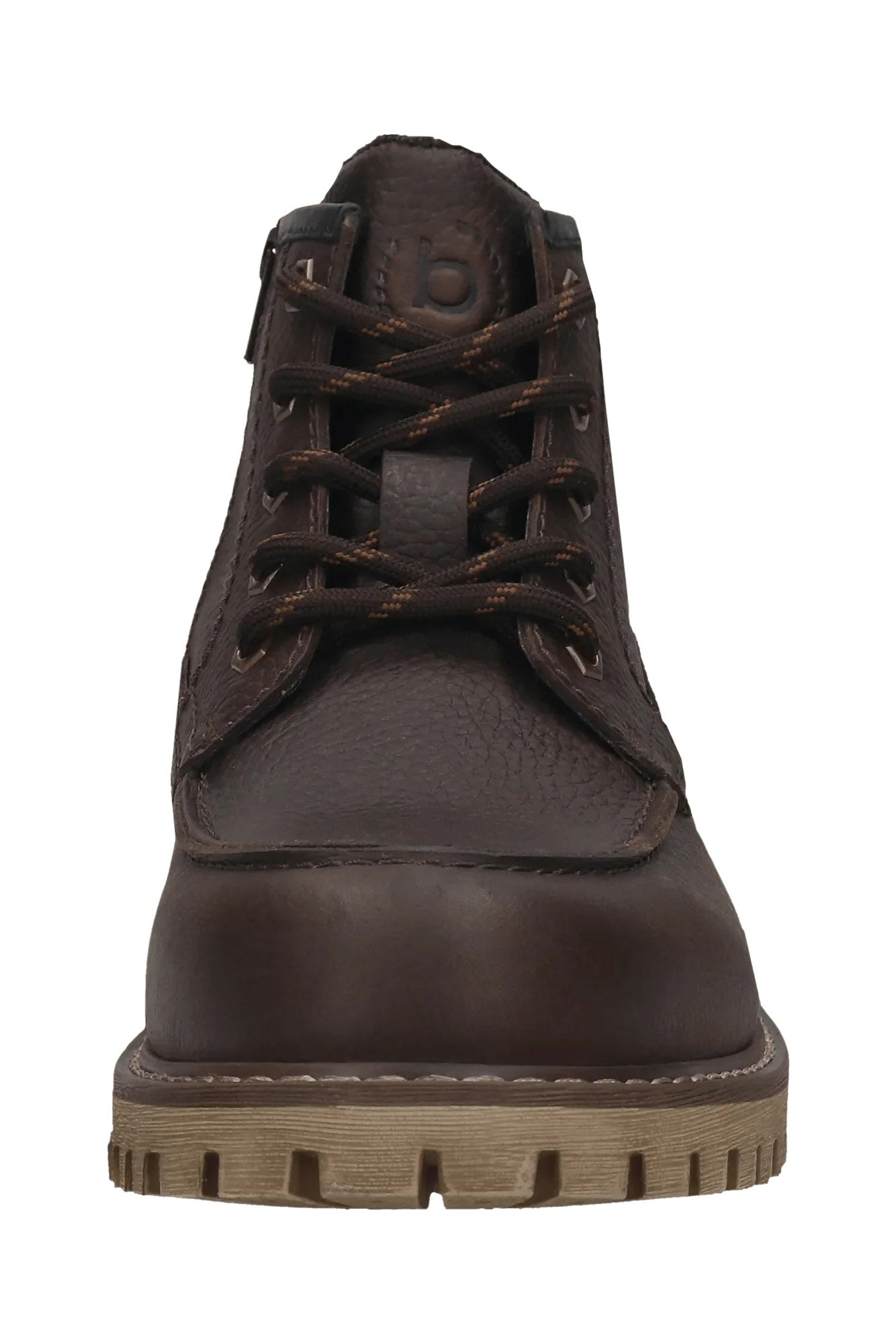 Bugatti Leather Lace-up Boots - Dark Brown
