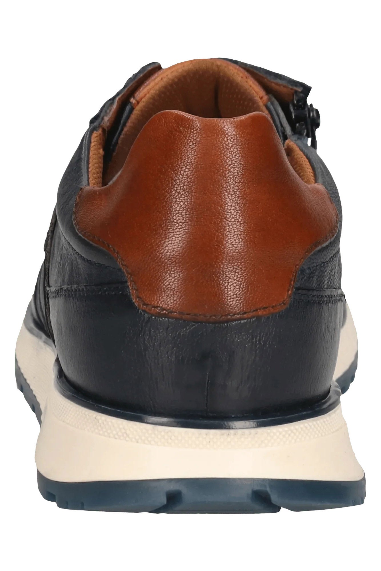 Bugatti Leather Trainers - Dark Navy