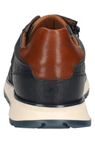 Bugatti Leather Trainers - Dark Navy