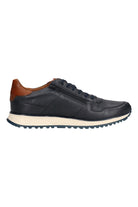 Bugatti Leather Trainers - Dark Navy