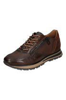 Bugatti Philip Leather Soft Fit Trainers - Brown