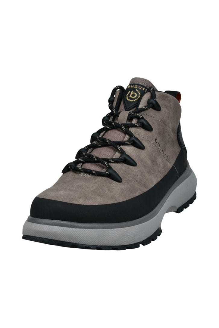 Bugatti Samper Active Leather Trainers - Taupe