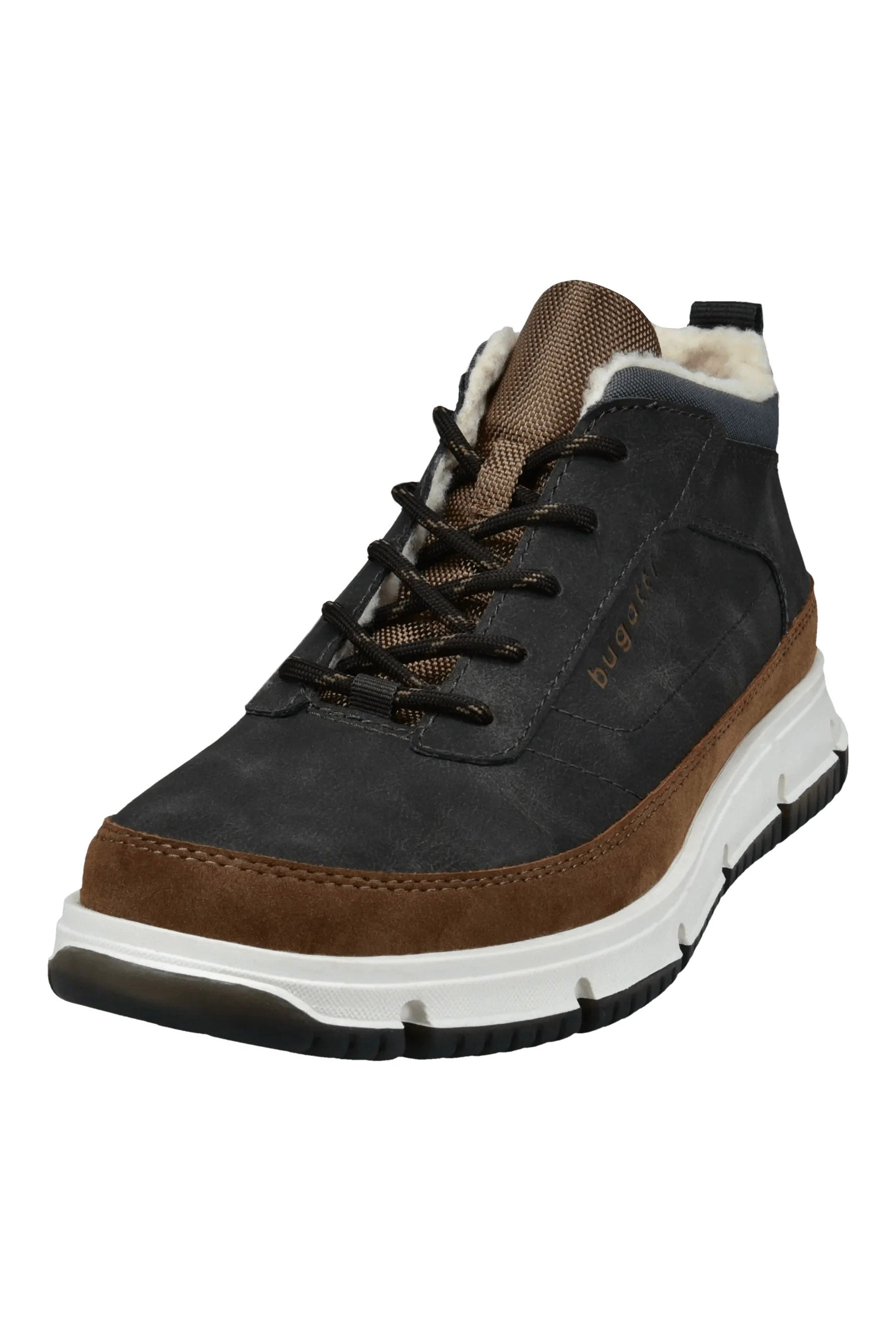 Bugatti Samper Soft Lined Trainer Boots - Dark Brown