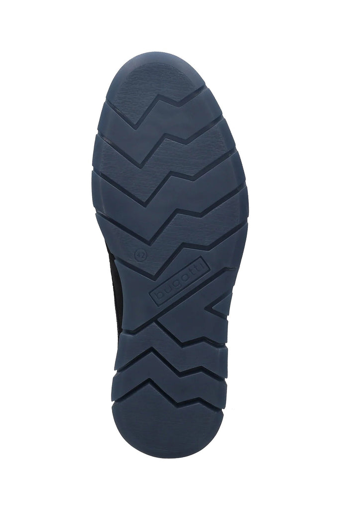 Bugatti Simone Comfort Suede Leather Shoes - Dark Blue