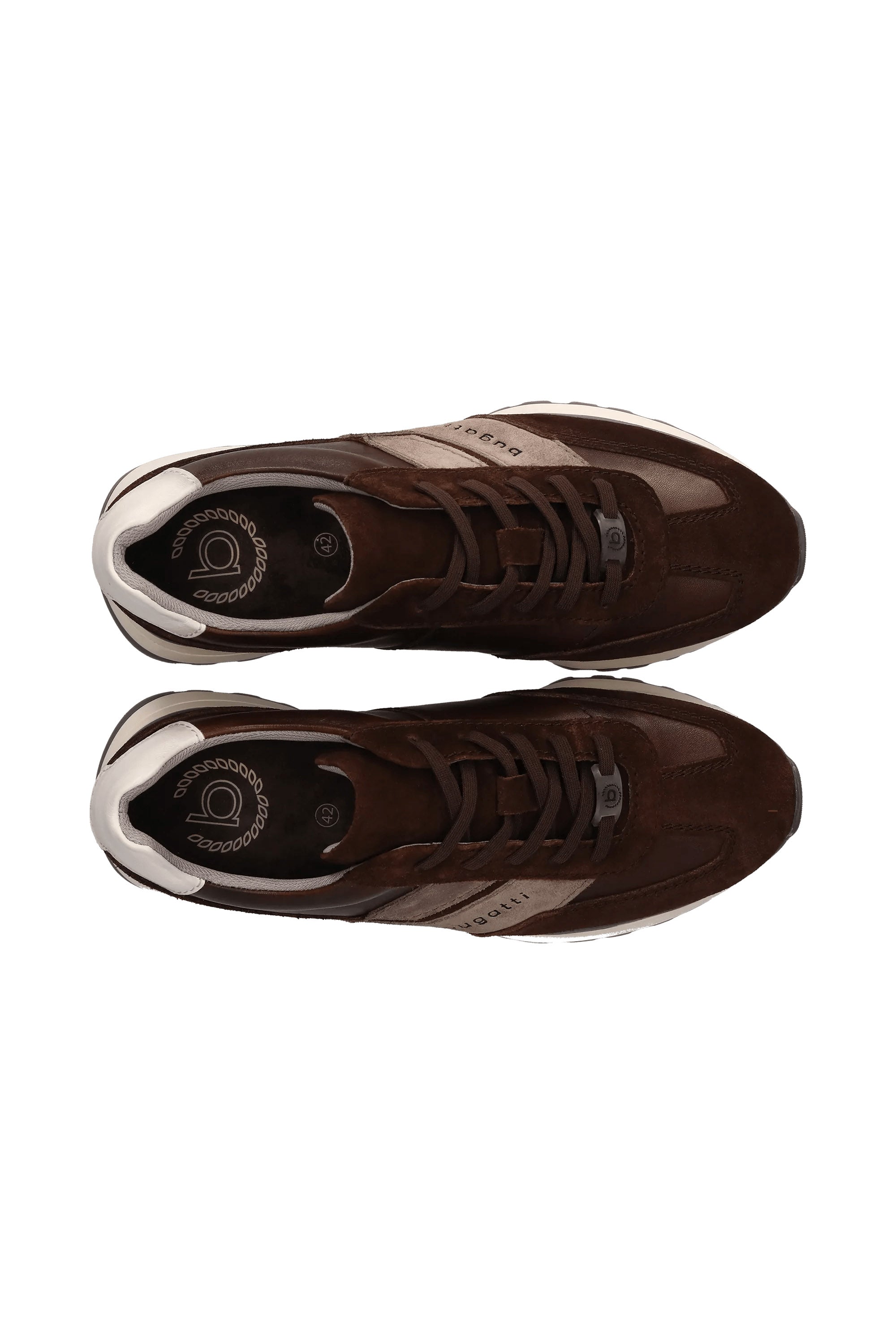 Bugatti Timon Leather Trainer - Brown