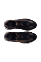 Bugatti Timon Leather Trainer - Navy Bown Combi