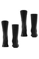 Burlington Everyday 2 Pack Socks - Black 21045_3000_6.5-11 UK