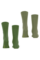 Burlington Everyday 2 Pack Socks - Cactus 21045_7653_6.5-11 UK
