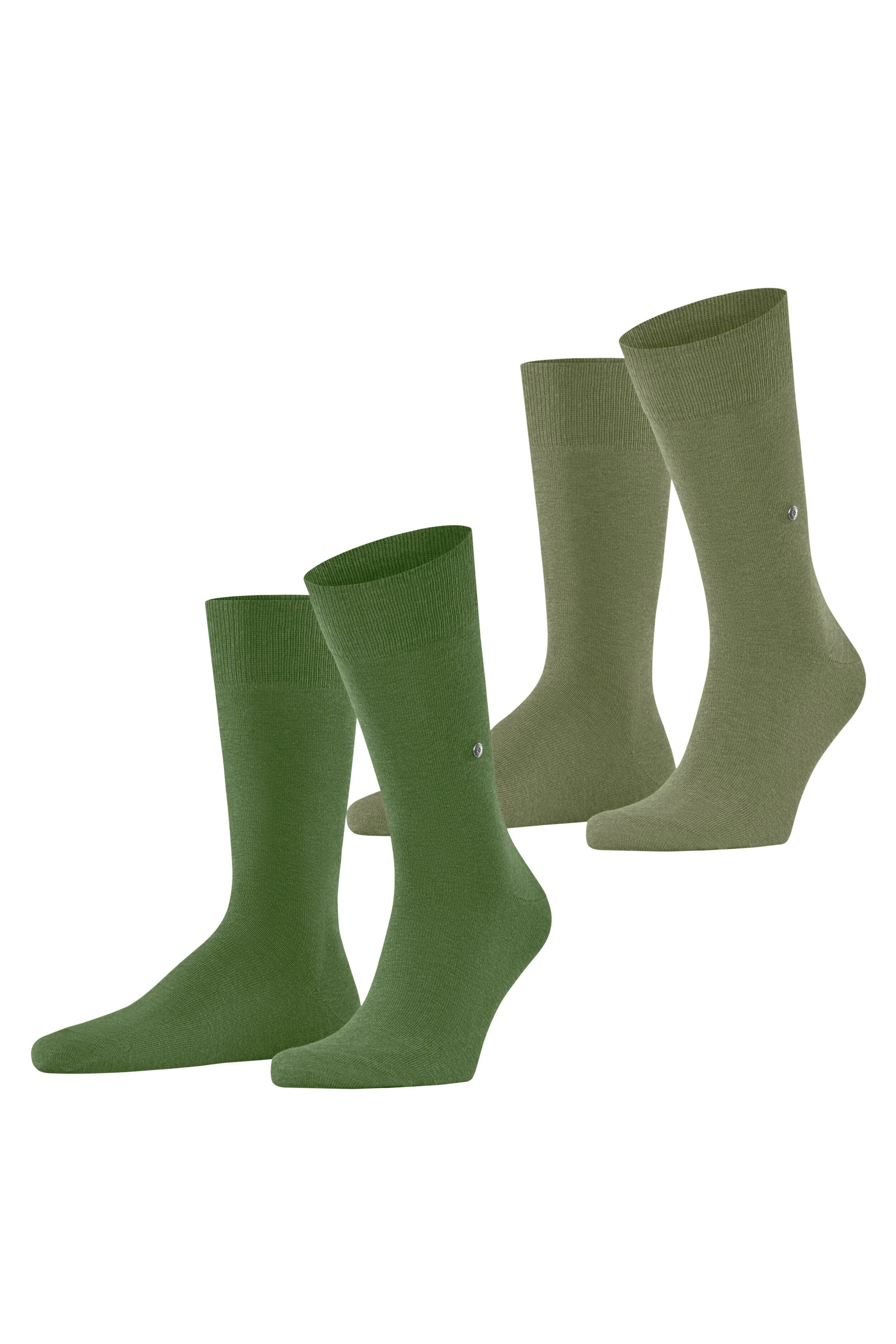 Burlington Everyday 2 Pack Socks - Cactus 21045_7653_6.5-11 UK