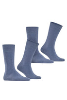 Burlington Everyday 2 Pack Socks - Light Denim 21045_6160_6.5-11 UK