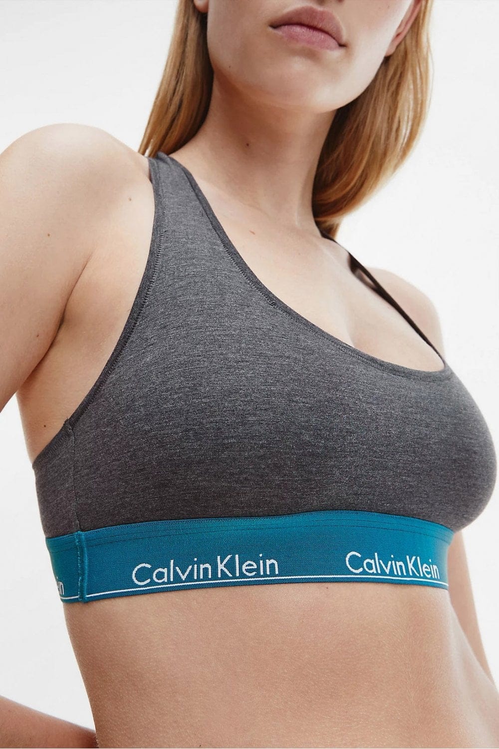 Calvin Klein Women's Modern Cotton Triangle Bra, Topaz