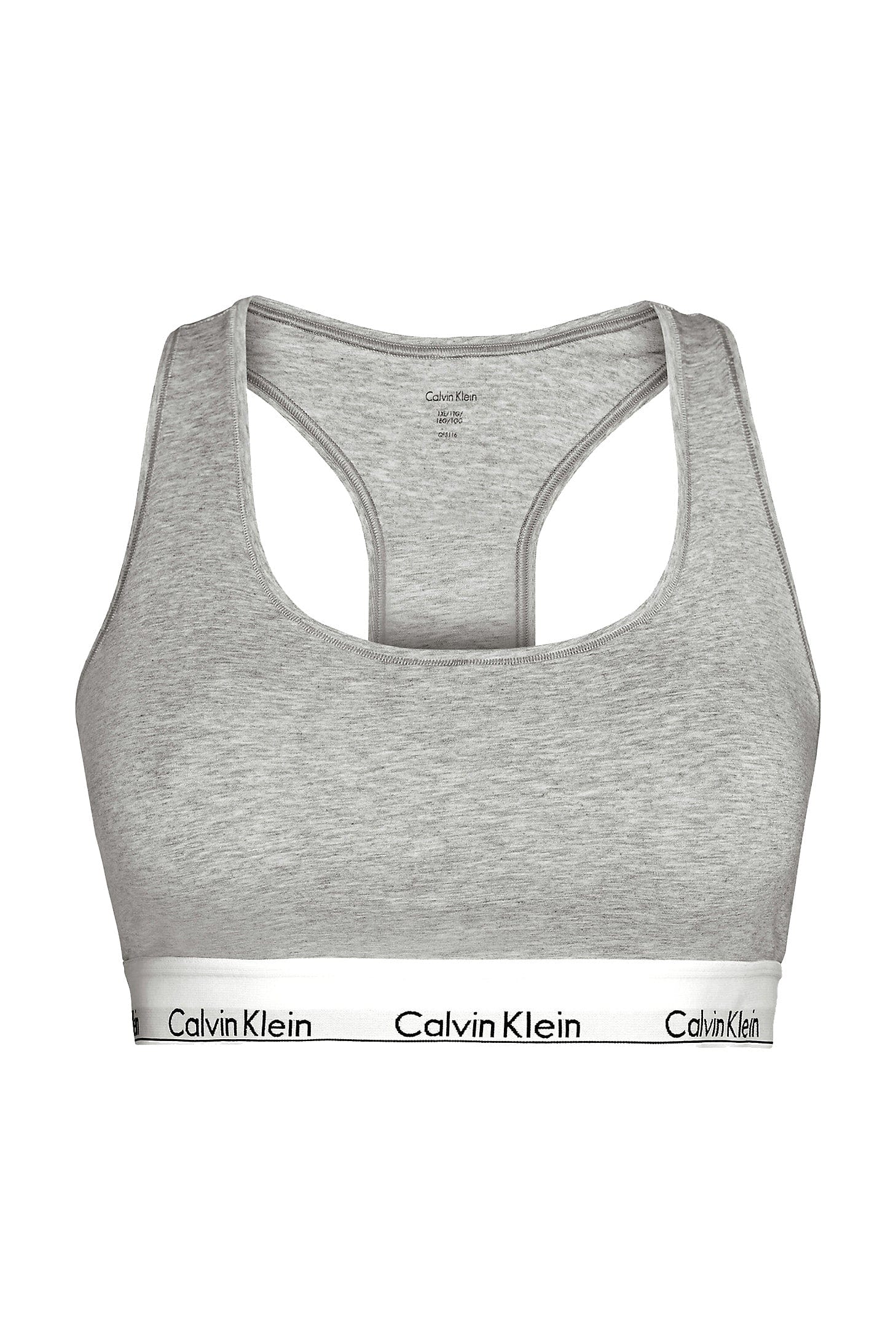 Calvin Klein Modern Cotton Plus Size Bralette - Grey Heather – Potters of  Buxton