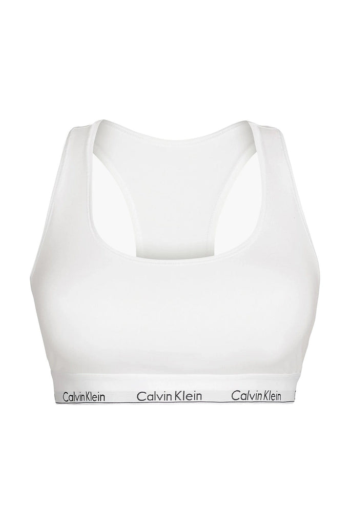 Calvin Klein Modern Cotton Plus Size Bralette - White