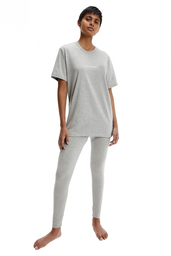 Calvin Klein Modern Structure Lounge T-Shirt - Grey Heather