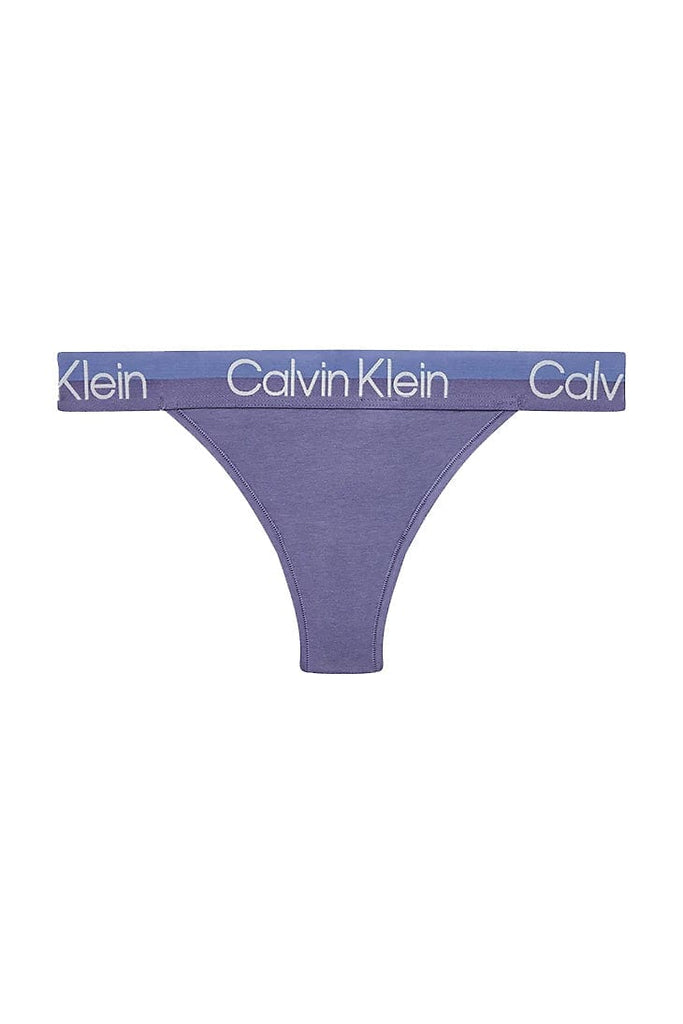 Calvin Klein Modern Structure Thong - Bleached Denim