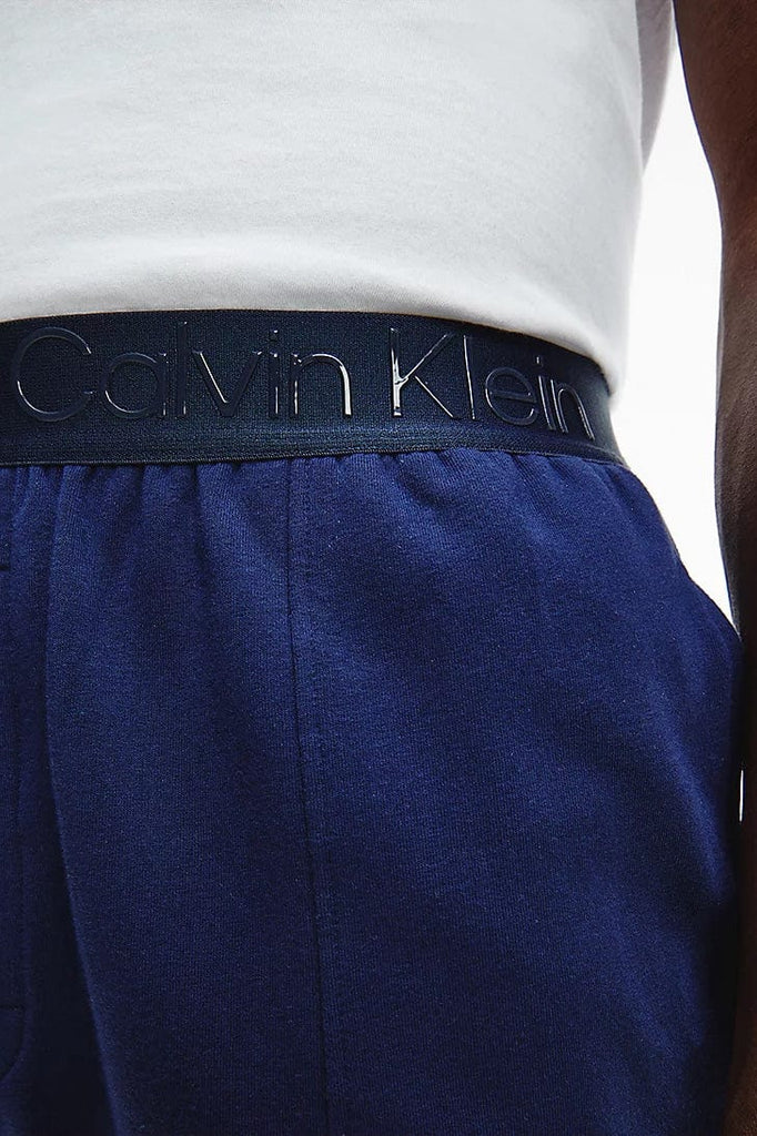 Calvin Klein Organic Cotton Lounge Joggers Gloss - Blue Shadow