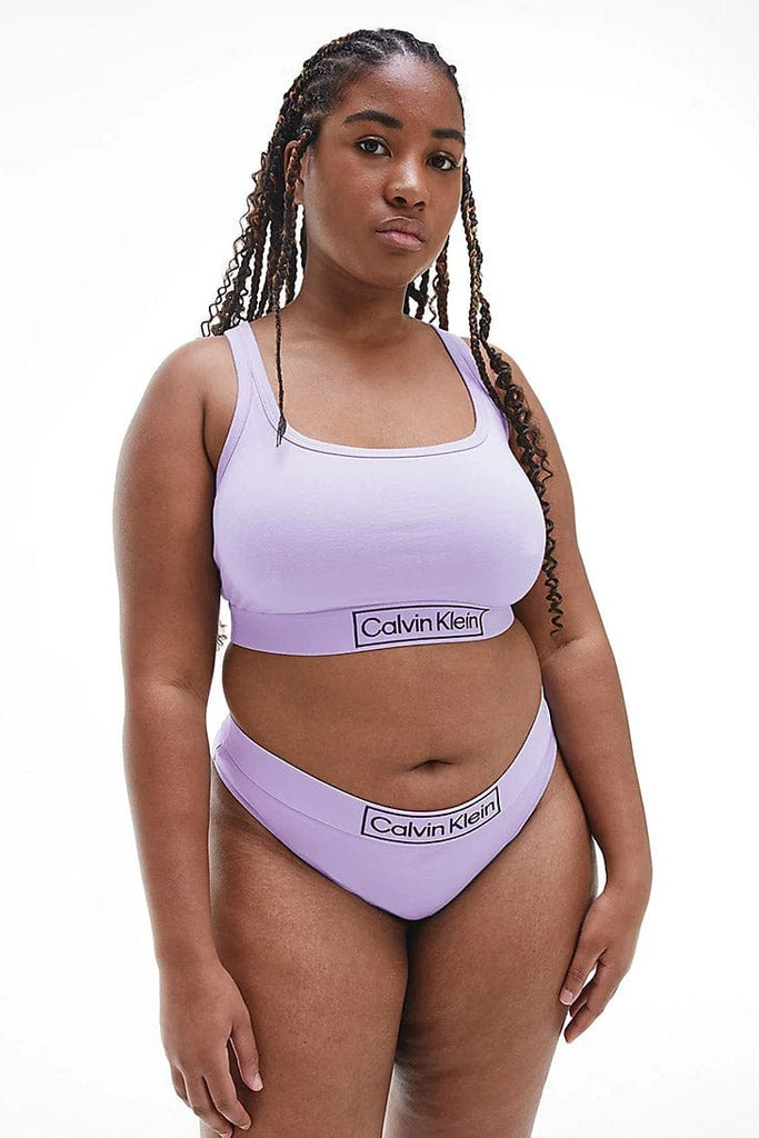 Calvin Klein Reimagined Heritage Plus Size Bikini Brief - Vervain Lilac