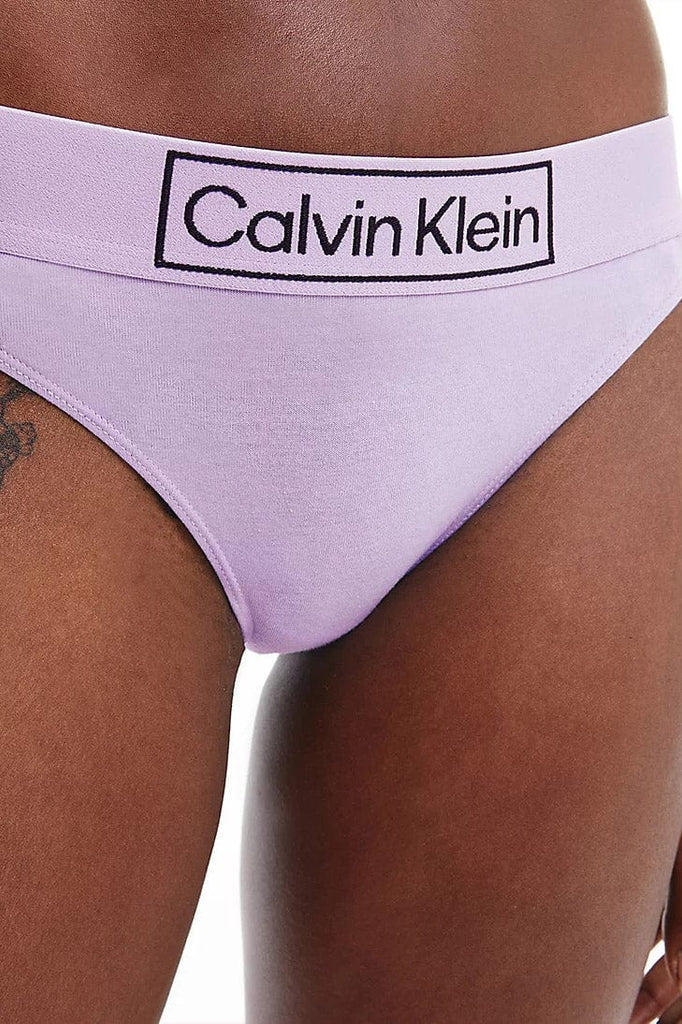 Calvin Klein Reimagined Heritage Thong - Vervain Lilac