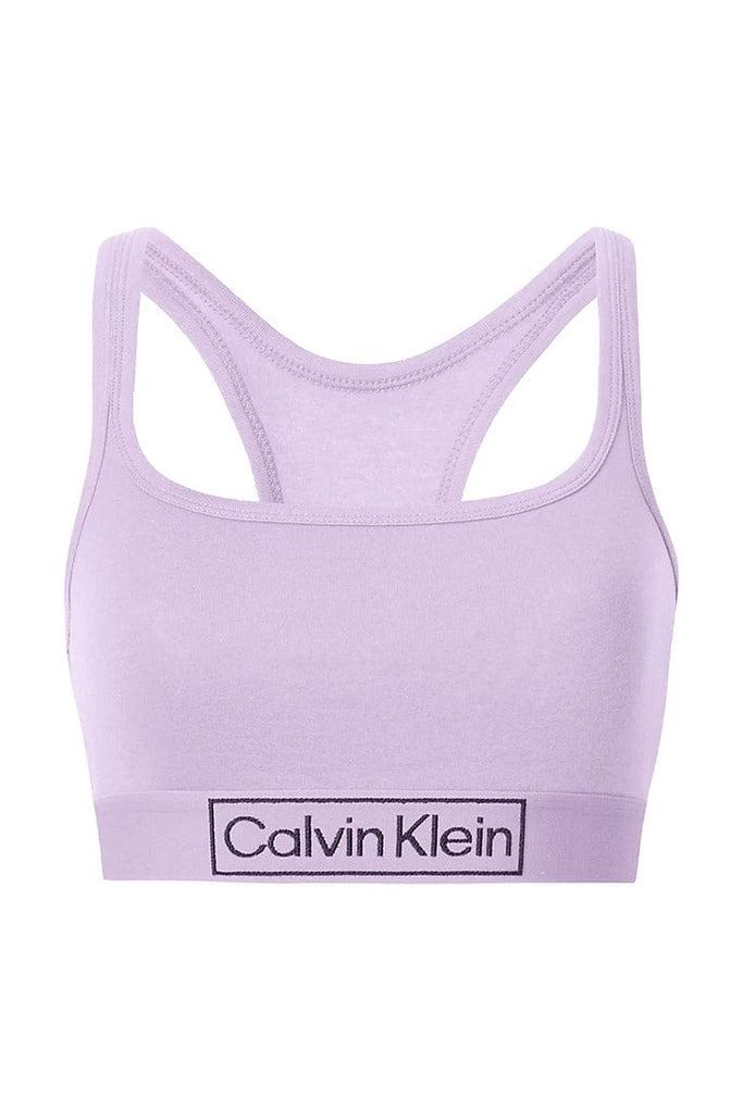 Calvin Klein Reimagined Heritage Unlined Bralette - Vervain Lilac