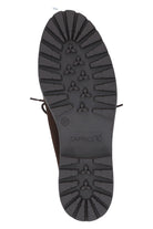 Caprice Chunky Suede Loafers - Dark Brown