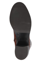Caprice Leather Knee High Boots - Cognac Nappa