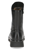 Caprice Leather TEX & BLUE GRIP Wide Fit Boots - Black Nappa