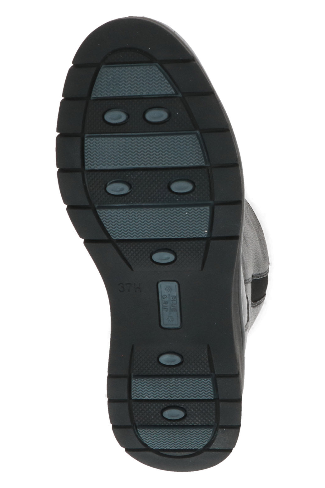 Caprice Leather TEX & BLUE GRIP Wide Fit Boots - Black Nappa