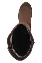 Caprice Nubuck Leather BLUE GRIP Knee High Boots - Taupe