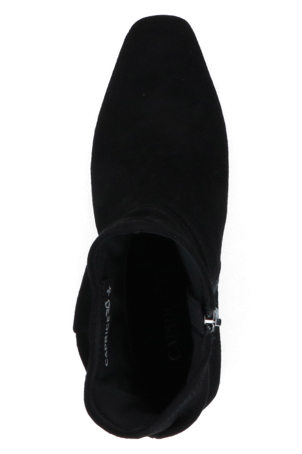 Caprice Stretch Ankle Boots - Black