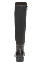 Caprice Stretch Back Knee High Boots - Dark Brown Comb