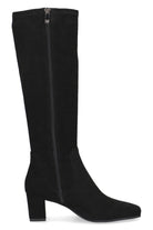 Caprice Stretch Knee High Boots - Black