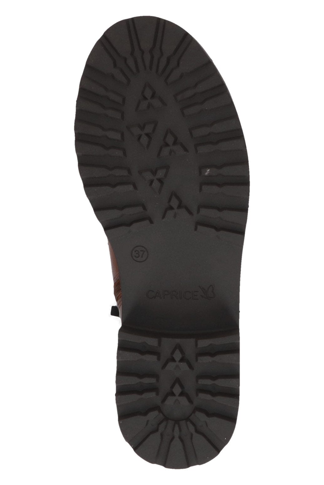 Caprice Thermo Leather Chelsea Boots - Cognac Nappa