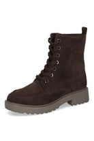 Caprice Thermo Suede Boots - Dark Brown