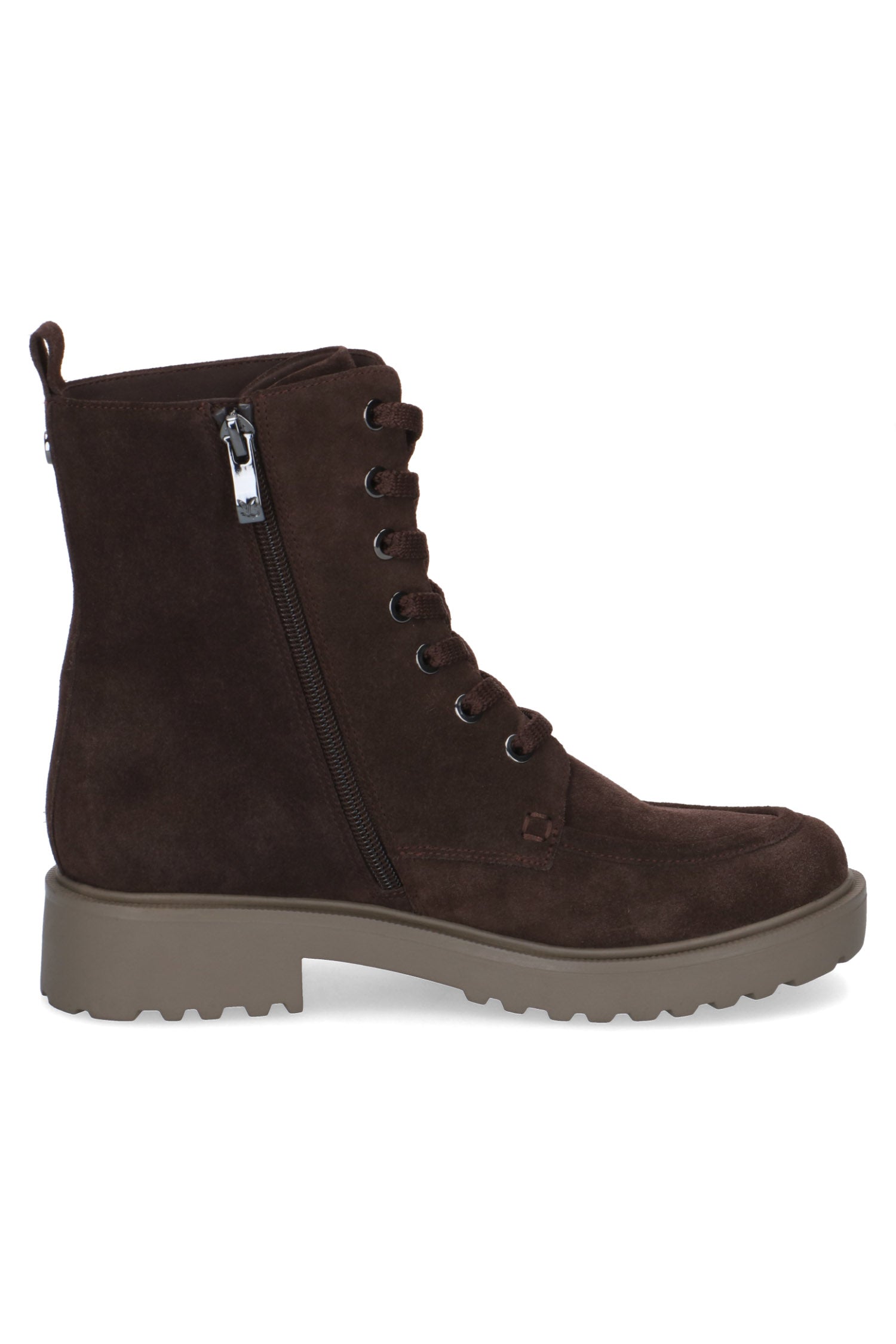 Caprice Thermo Suede Boots - Dark Brown