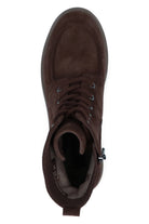 Caprice Thermo Suede Boots - Dark Brown