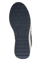 Caprice Wide Fit Trainers with Zip Fastening - Ocean Comb