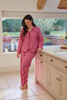 Cyberjammies Belle Stripe Pyjama Set - Magenta