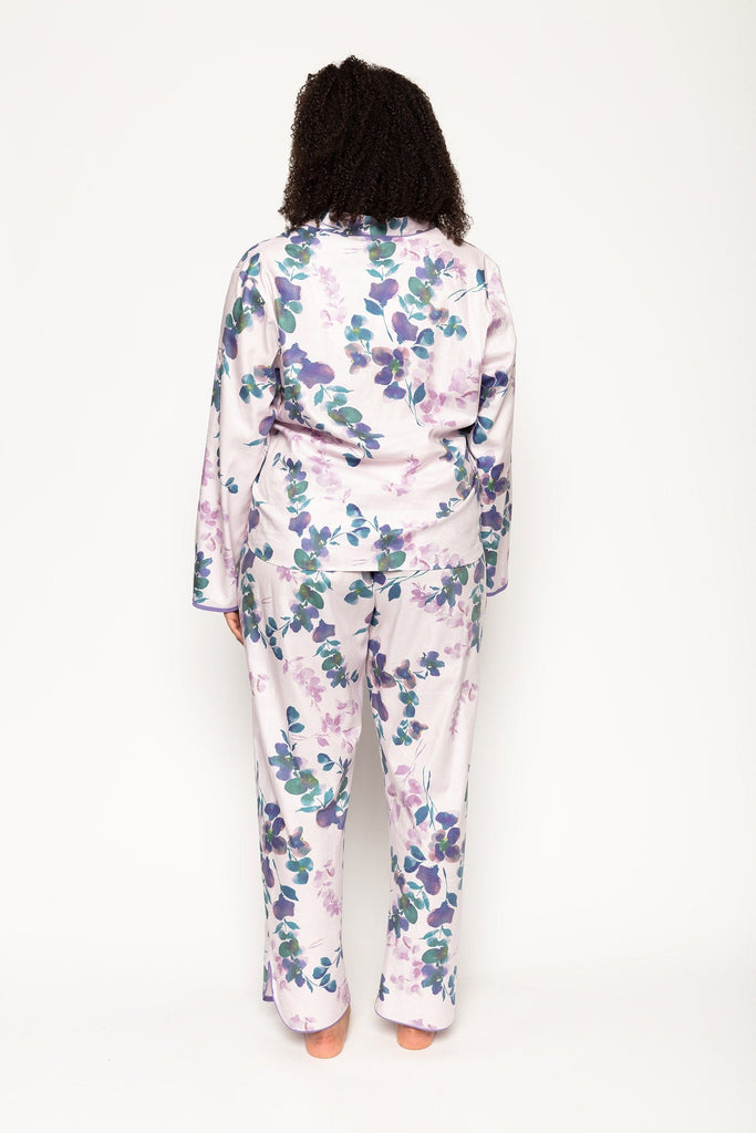 Cyberjammies Camila Pink Floral Print Pyjama Top
