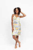 Cyberjammies Cora Postcard Short Nightdress - Green