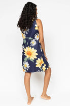 Cyberjammies Georgina Floral Short Nightdress - Navy