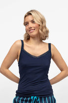 Cyberjammies Jersey Hidden Support Vest - Navy