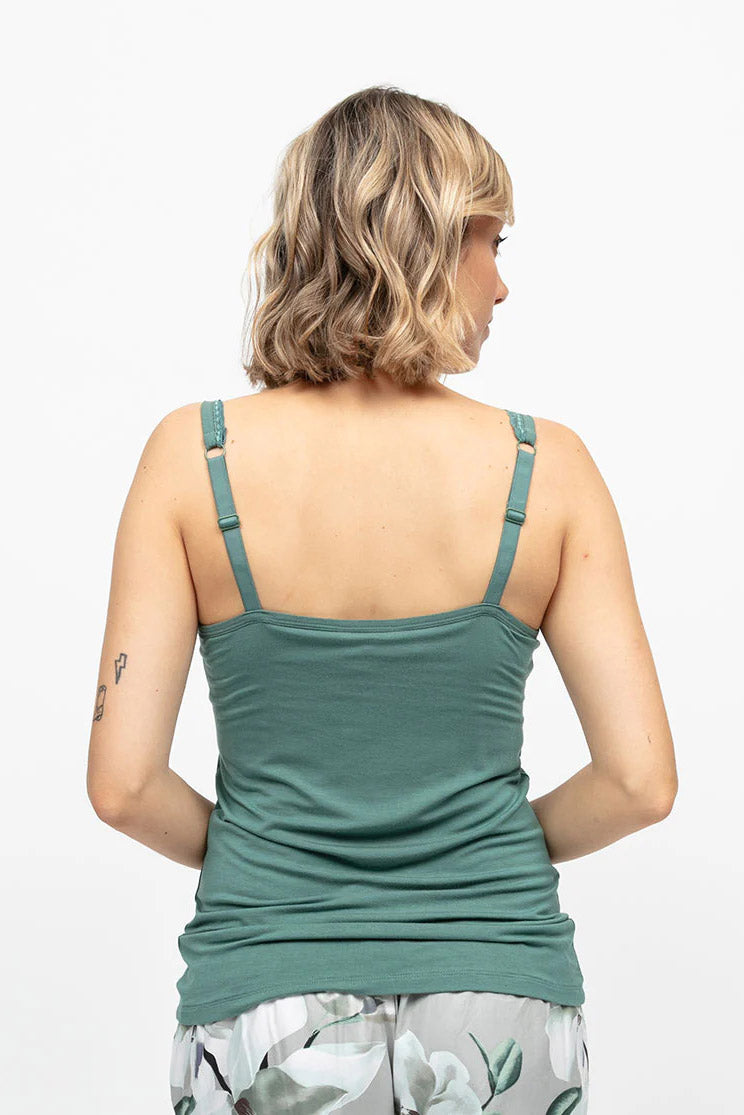 Cyberjammies Jersey Hidden Support Vest - Seafoam