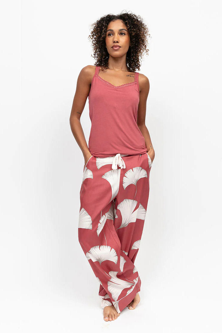 Cyberjammies Jersey Hidden Support Vest - Terracotta