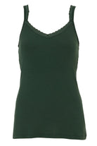 Cyberjammies Jersey Strappy Hidden Support Vest - Olive